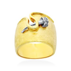 Anillo de plata Silk